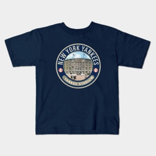 Yankees Patch by Buck Tee Kids T-Shirt